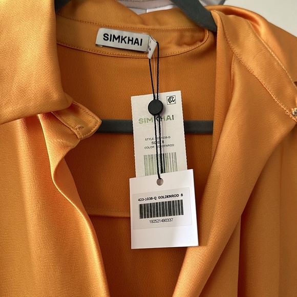 Simkhai Taliyah Draped Dress NWT - Picture 5 of 6